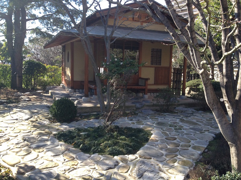 jardin japonais gros galet